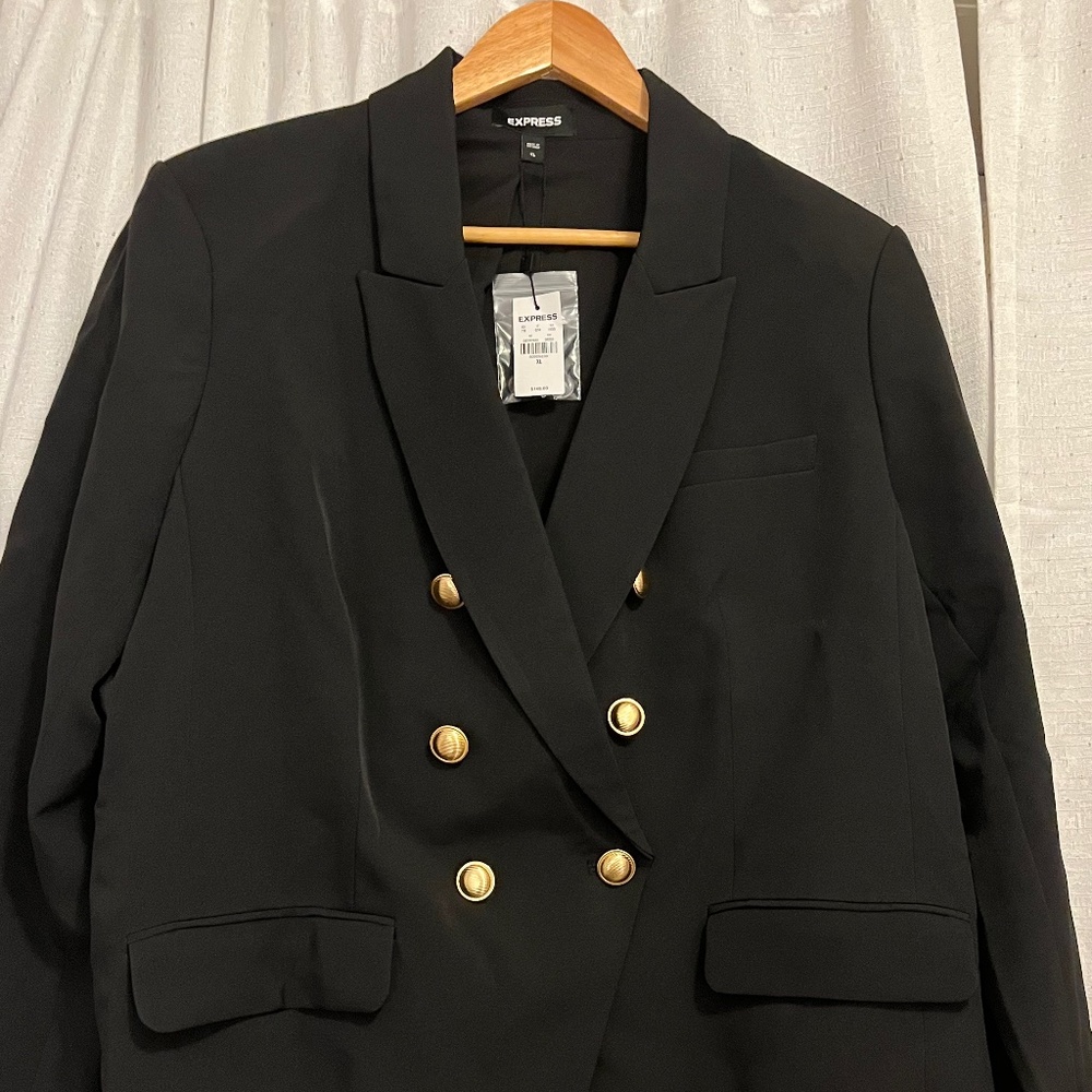 Express black blazer